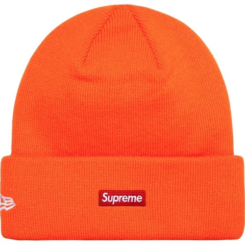 Supreme New Era S Logo Beanie 橙 New Era® S Logo Beanie - fall/winter 2024 - Supreme