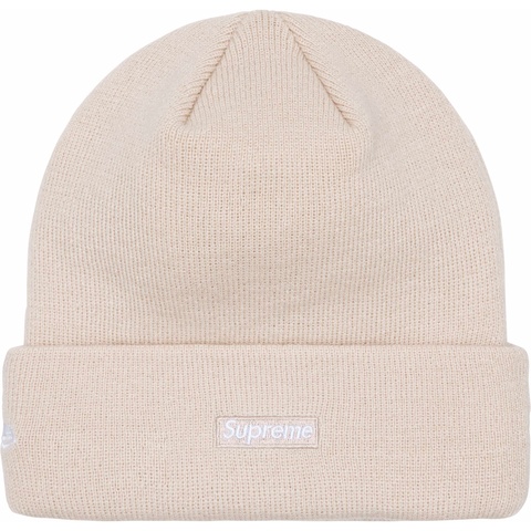 Supreme New Era® Script Beanie - Stone