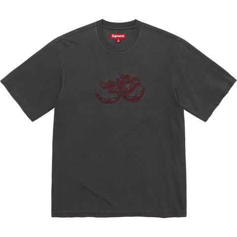 Supreme Ohm Embroidered S/S Top - Black