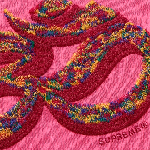 Supreme Ohm Embroidered S/S Top - Pink