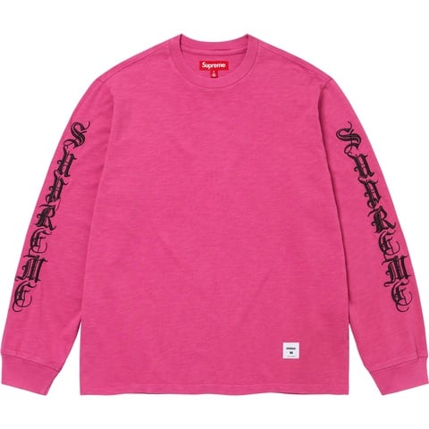 Old English L/S Top - fall/winter 2024 - Supreme