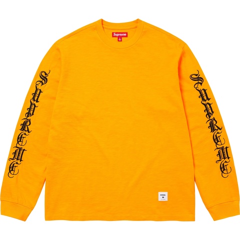 Old English L/S Top - fall/winter 2024 - Supreme