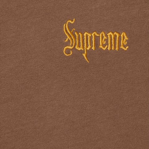 Supreme Old English Tee - Brown