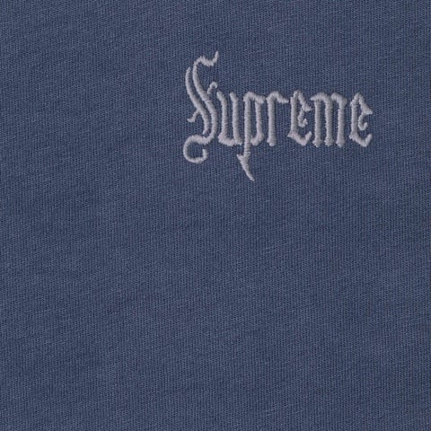 Supreme Old English Tee - Navy