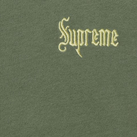 Supreme Old English Tee - Olive