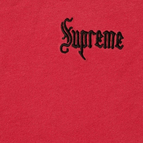 Supreme Old English Tee - Red