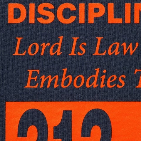 Supreme On God Hooded Sweatshirt - Navy