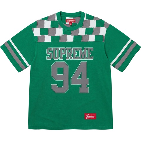 Patchwork Yoke Football Top - fall/winter 2024 - Supreme