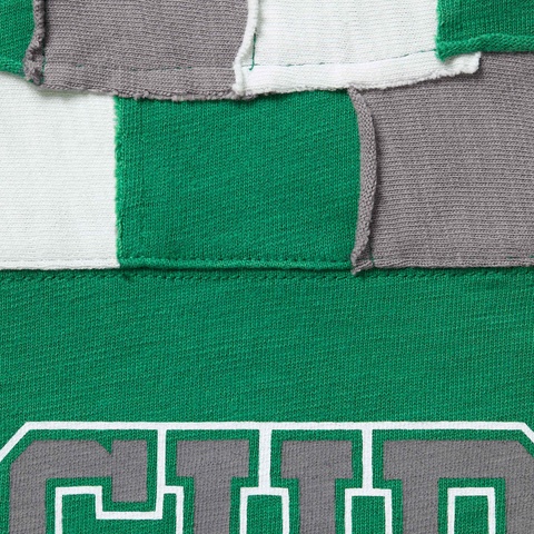 Supreme Patchwork Yoke Football Top - Green