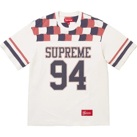 Patchwork Yoke Football Top - fall/winter 2024 - Supreme