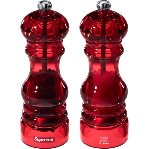 Supreme Peugeot Salt & Pepper Mill (Set of 2) - Red