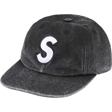 Supreme Pigment S Logo 6-Panel - Black