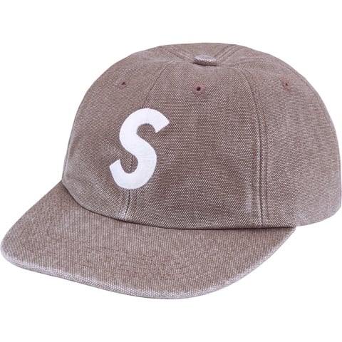 Supreme Pigment S Logo 6-Panel - Khaki