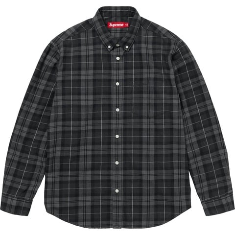 Plaid Flannel Shirt - fall/winter 2024 - Supreme