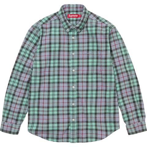 Plaid Flannel Shirt - fall/winter 2024 - Supreme