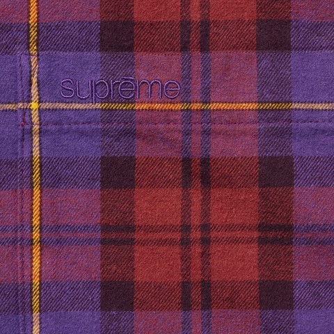 Plaid Flannel Shirt - fall/winter 2024 - Supreme
