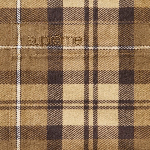 Plaid Flannel Shirt - fall/winter 2024 - Supreme