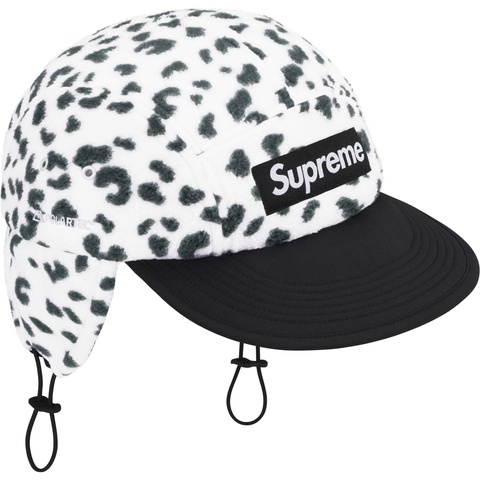 Supreme Polartec® Earflap Camp Cap - Leopard