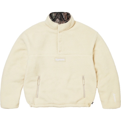 Supreme Polartec® Shearling Reversible Pullover - TrueTimber® HTC Fall Camo