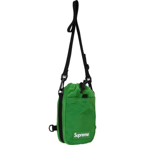 美品 未使用級 Supreme Polartec Sling Bag Supreme Polartec Sling Bag Green - FW24 - US