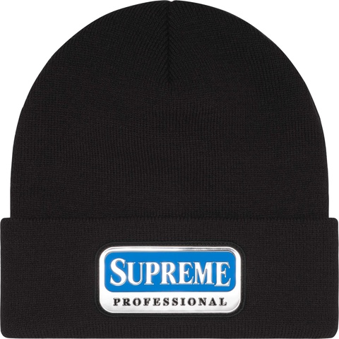 Supreme Professional Beanie - Black