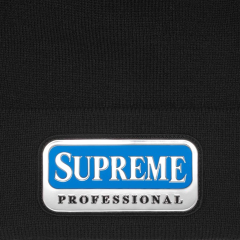 Supreme Professional Beanie - Black