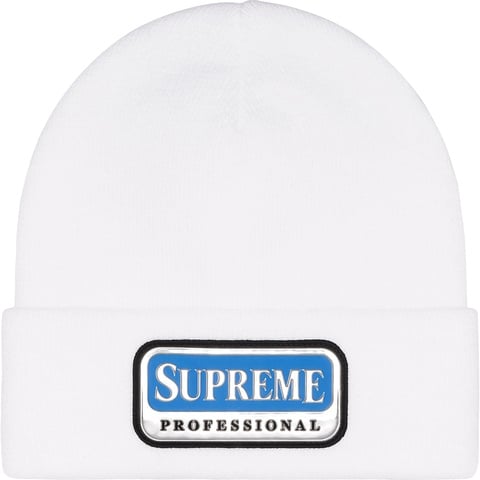 Supreme Professional Beanie - White
