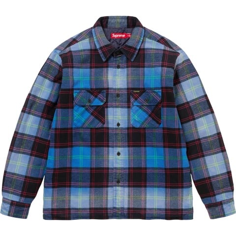 Quilted Plaid Shirt - fall/winter 2024 - Supreme