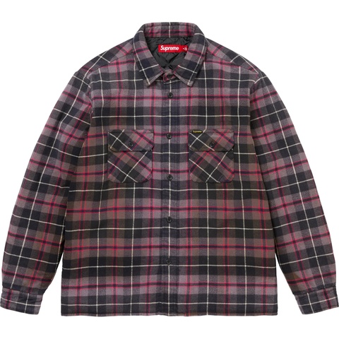 Quilted Plaid Shirt - fall/winter 2024 - Supreme