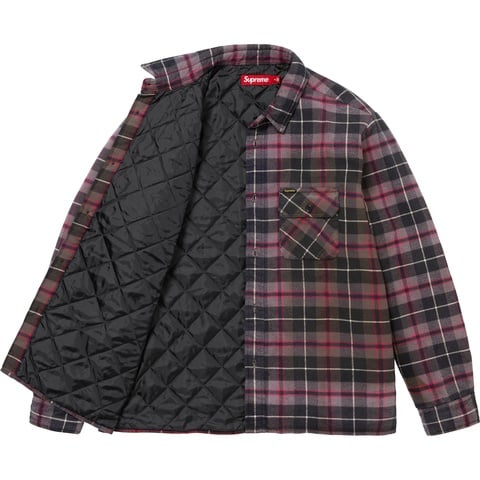Quilted Plaid Shirt - fall/winter 2024 - Supreme