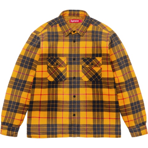 Quilted Plaid Shirt - fall/winter 2024 - Supreme