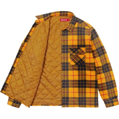 Quilted Plaid Shirt - fall/winter 2024 - Supreme