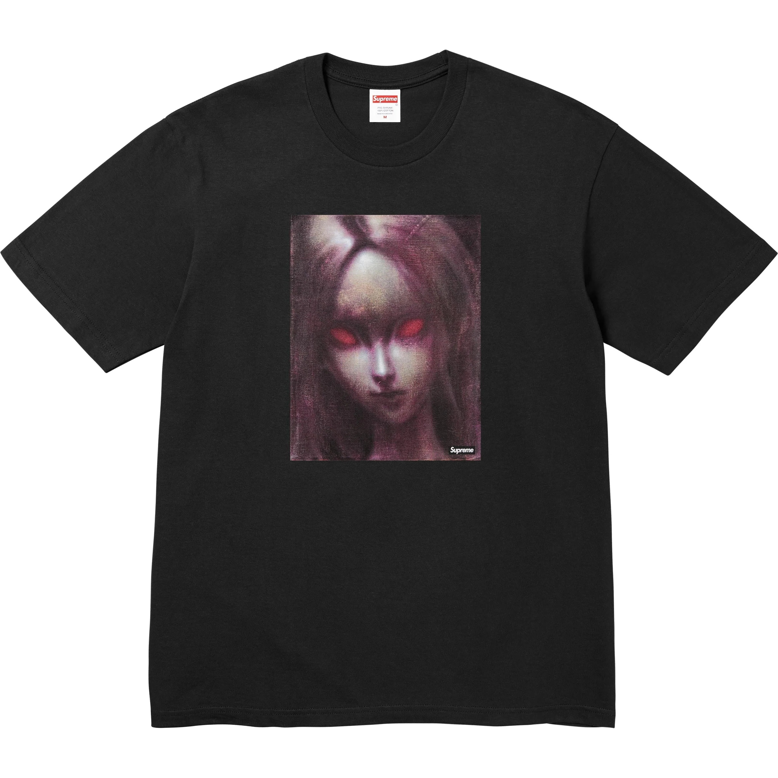 Supreme Red Eyes Tee (FW24) - Black - $48