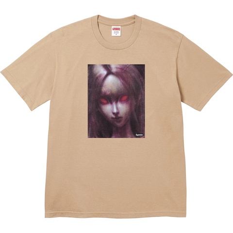 Supreme Red Eyes Tee - Khaki