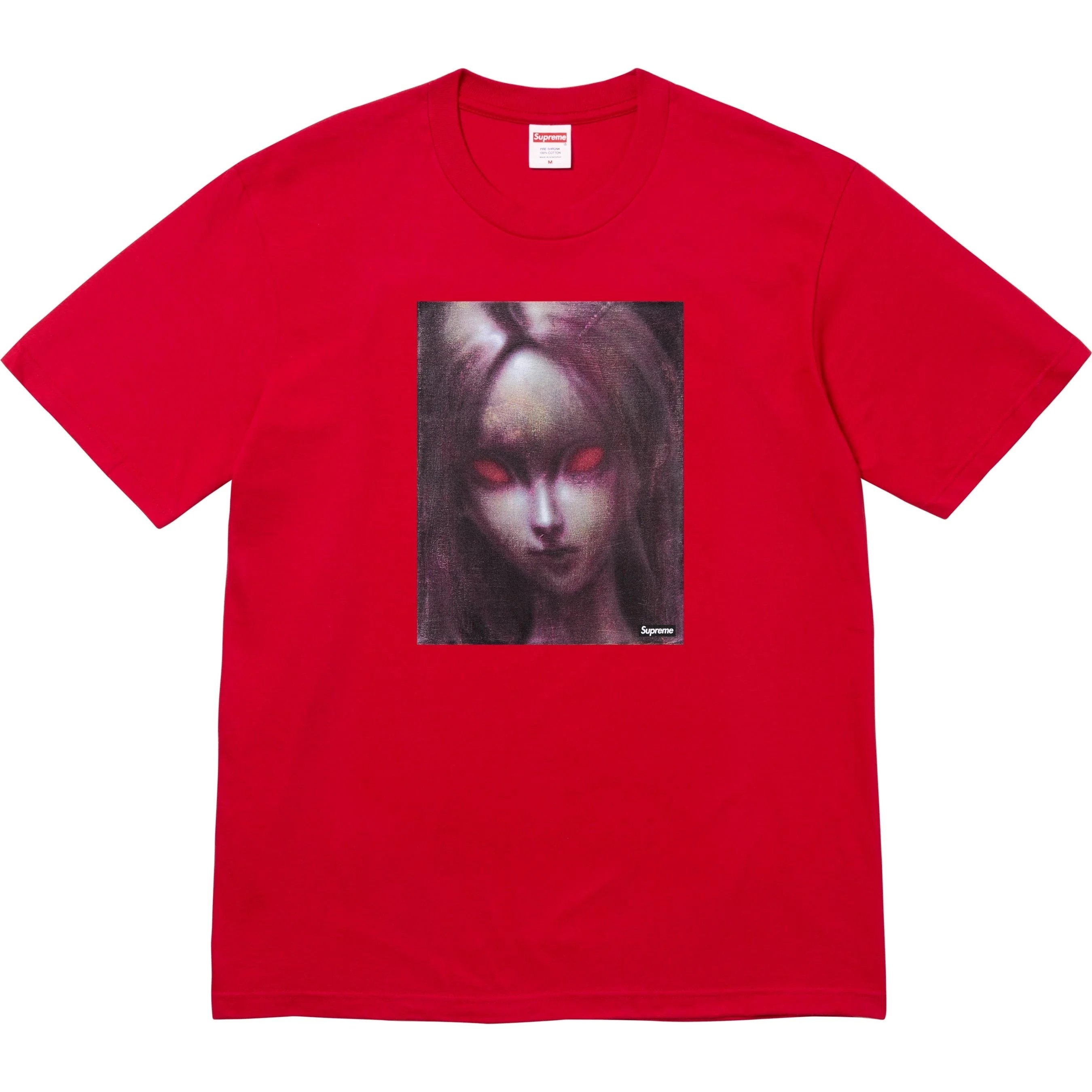 Supreme Red Eyes Tee (FW24) - Red - $48