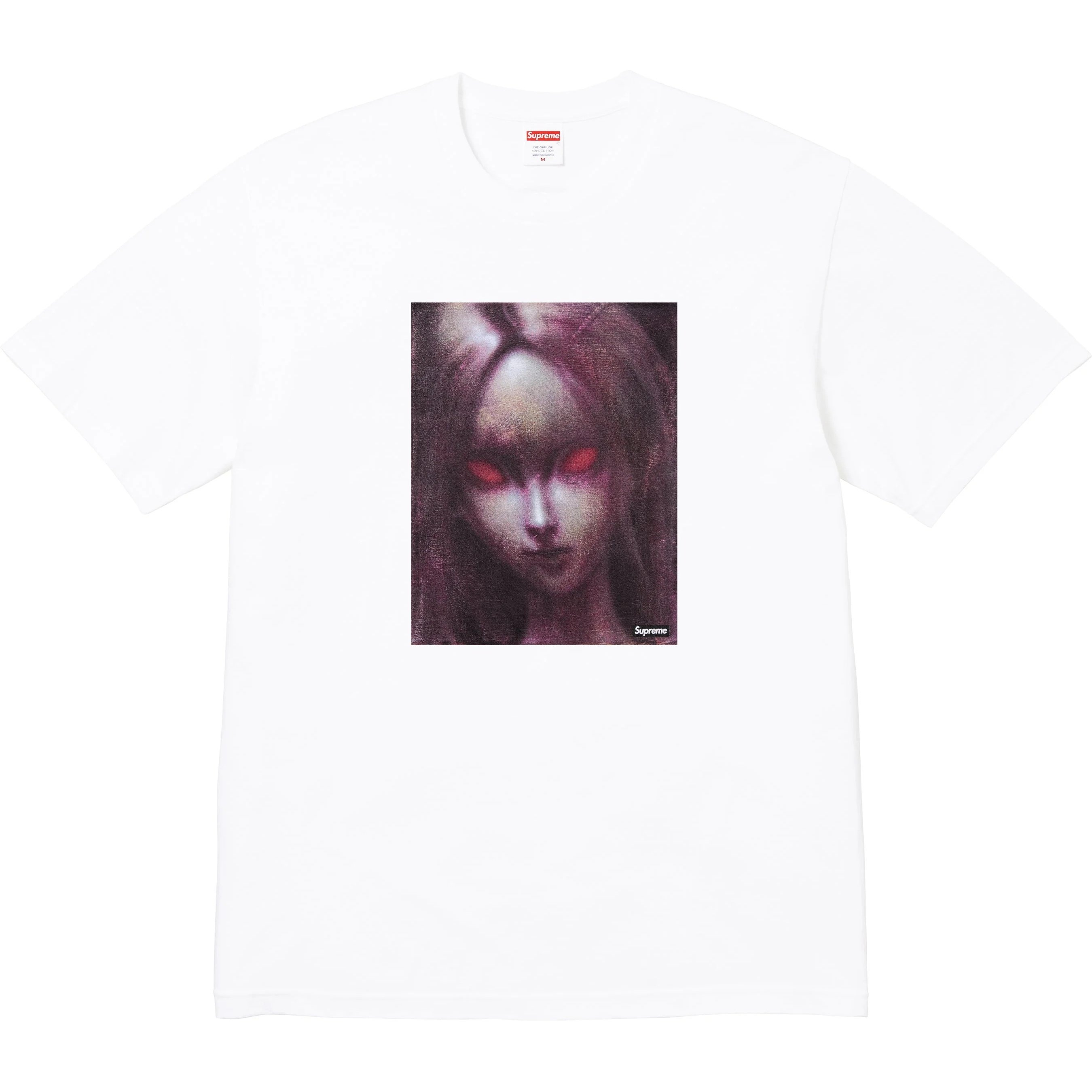 Supreme Red Eyes Tee (FW24) - White - $48