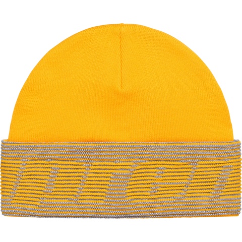帽子 24fw Supreme Reflective Jacquard Beanie Fall/Winter 2024 Preview – Supreme