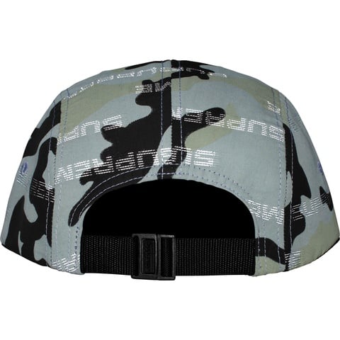Supreme Reflective Jacquard Camp Cap - Arctic Woodland Camo