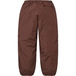 Supreme Reflective Pinstripe Track Pant (FW24) - Brown