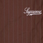 Supreme Reflective Pinstripe Track Pant (FW24) - Brown