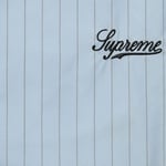 Supreme Reflective Pinstripe Track Pant (FW24) - Light Blue