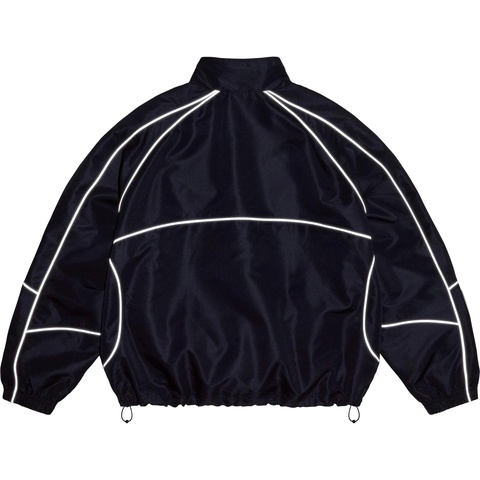 Supreme Reflective Piping Pullover - Navy