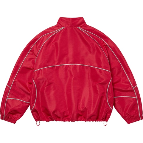 Supreme Reflective Piping Pullover - Red