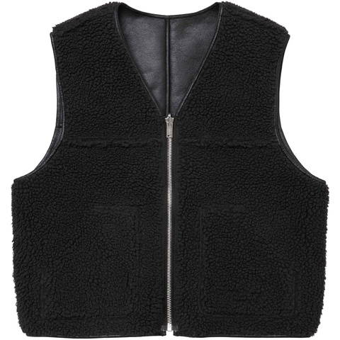 Reversible Faux Shearling Vest - fall/winter 2024 - Supreme