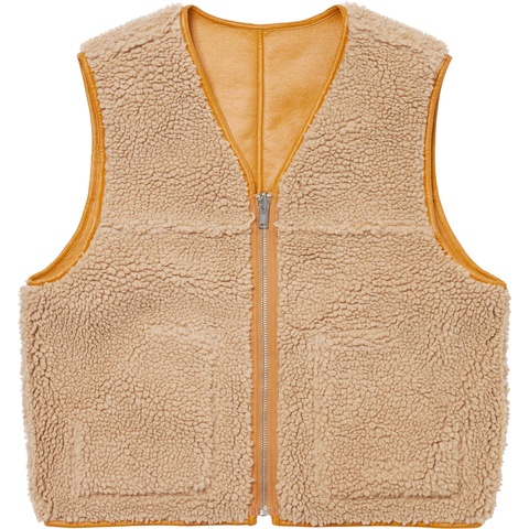 Reversible Faux Shearling Vest - fall/winter 2024 - Supreme