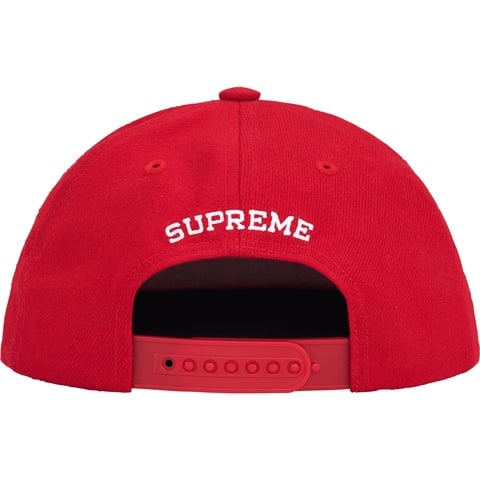 Supreme Rhinestone 5-Panel - Red