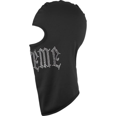 Supreme Rhinestone Balaclava - Black