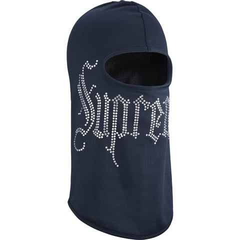Supreme Rhinestone Balaclava - Navy