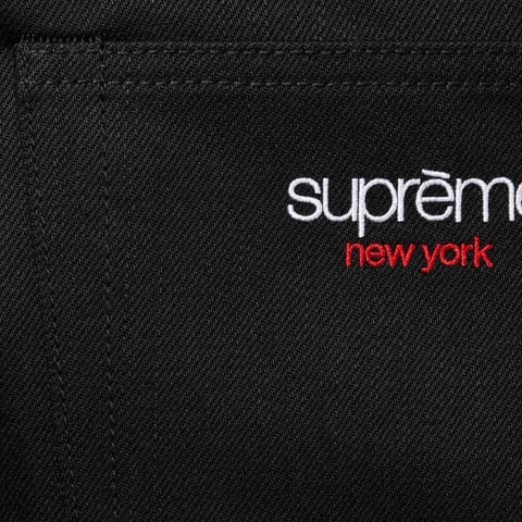 Supreme Rigid Baggy Selvedge Jean - Rigid Black