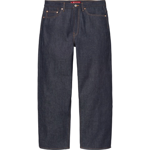 Supreme Rigid Baggy Selvedge Jean - Rigid Indigo